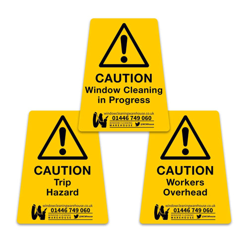 Hazard Cone Stickers Hazard Signs