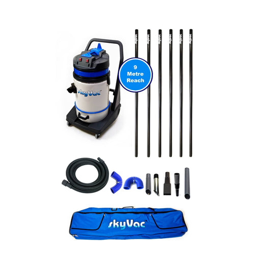 skyVac™ Commercial 75 System Gutter Cleaning 6 POLE 30ft