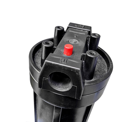 20" Black Filter Housing RO Systems - Low Volume