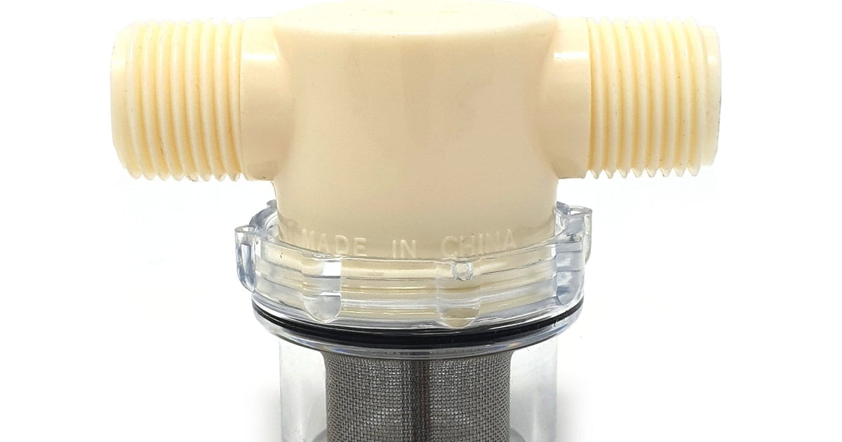 Inline Pump Strainer | Window Cleaning Equipment - Window Cleaning ...